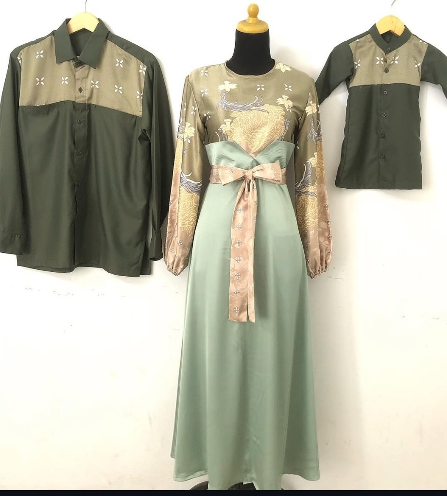 Olive family coordinated garments